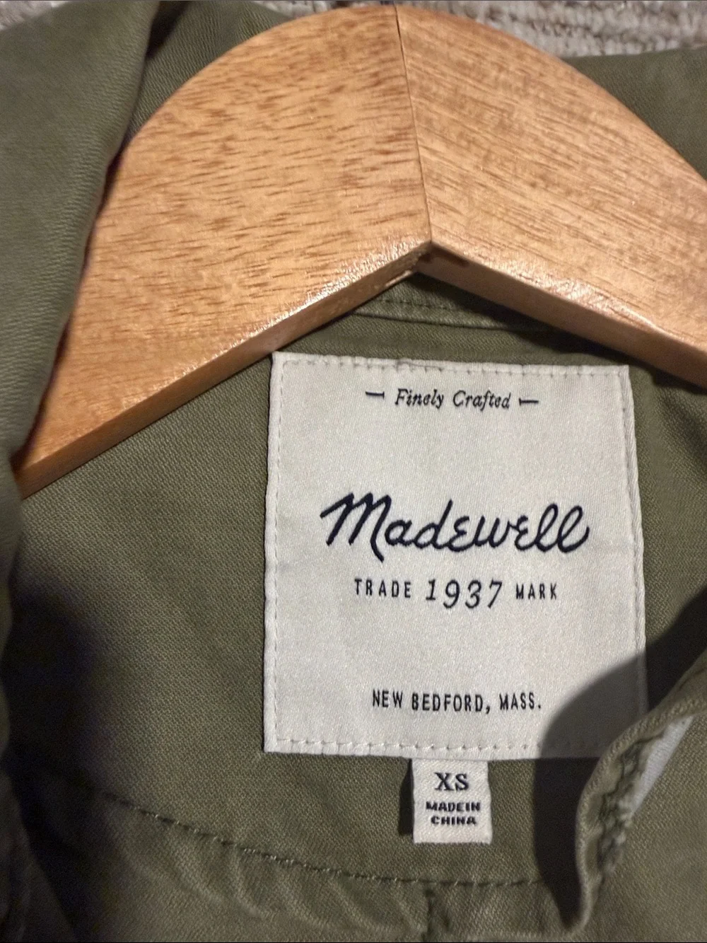 Madewell Olive Green Field Jacket